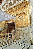Amritsar - Golden Temple, the Darshani Deorhi gateway. 